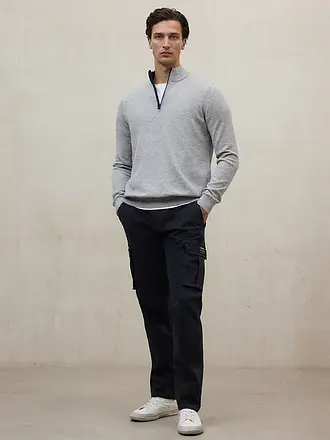 ECOALF | Troyer Pullover | hellgrau